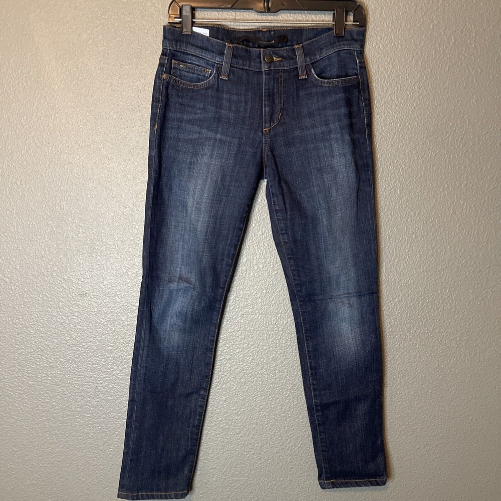 Joe's Jeans Women's 26 Straight Leg Blue Stretch Low Rise Stephanie